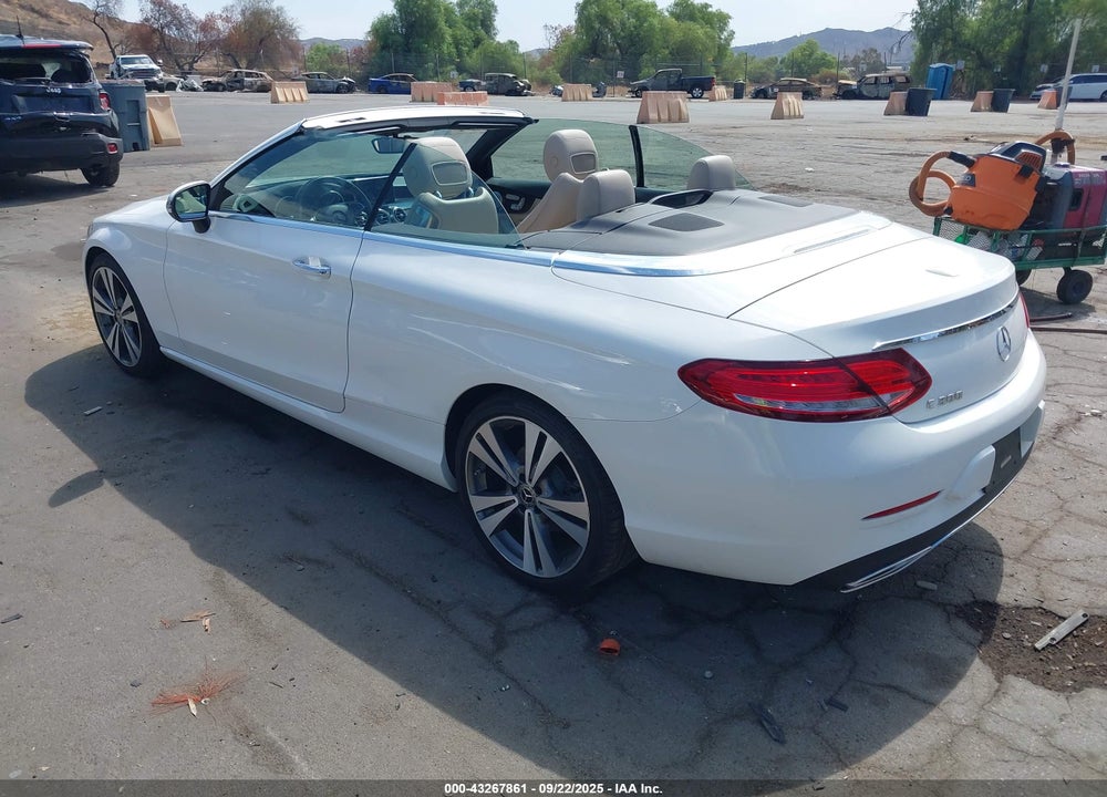 2018 MERCEDES-BENZ C CLASS VIN: WDDWK4JBXJF639518