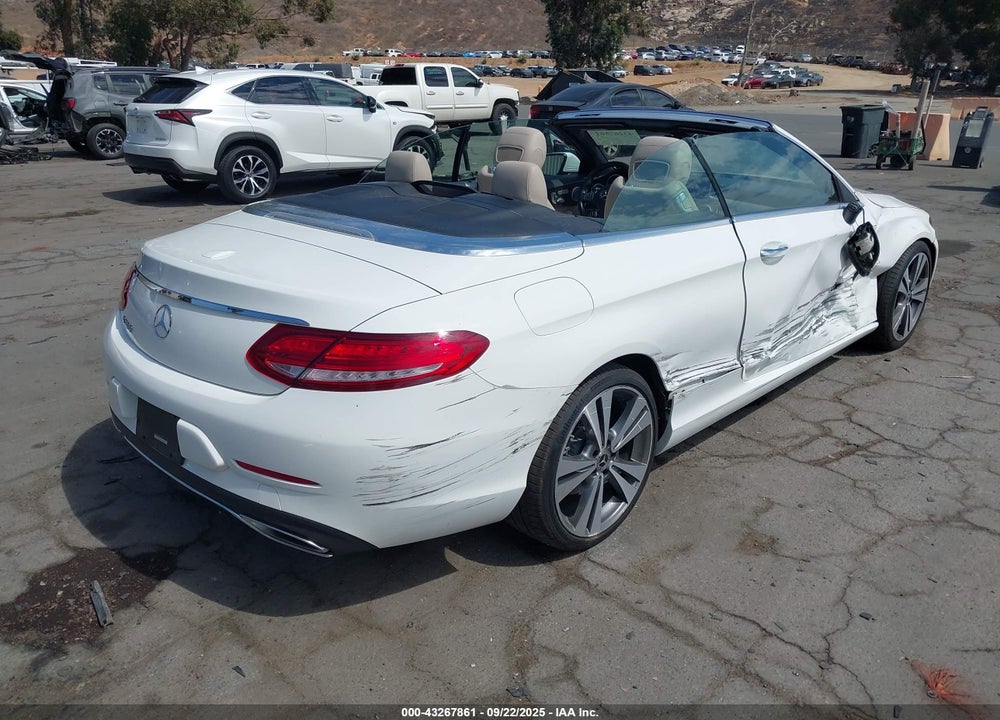 2018 MERCEDES-BENZ C CLASS VIN: WDDWK4JBXJF639518