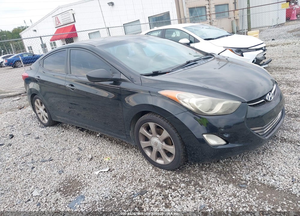 2011 HYUNDAI ELANTRA LIMITED (ULSAN PLANT) VIN: KMHDH4AEXBU133397