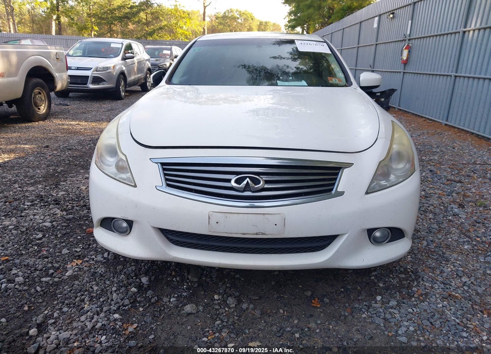 2013 INFINITI G37X VIN: JN1CV6AR0DM764527