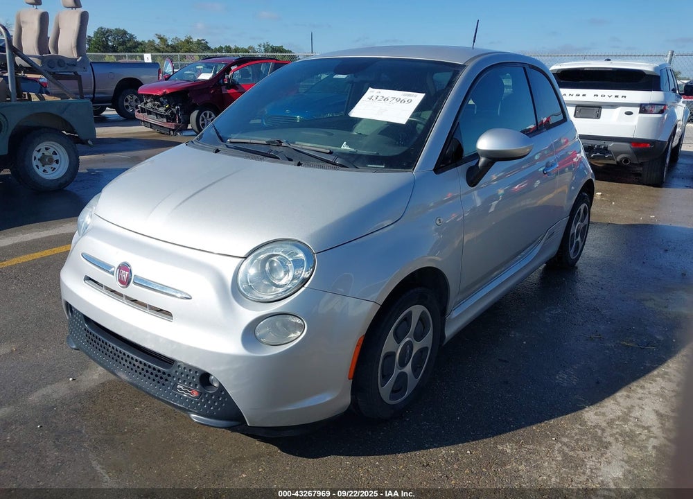2014 FIAT 500E BATTERY ELECTRIC VIN: 3C3CFFGE7ET266744