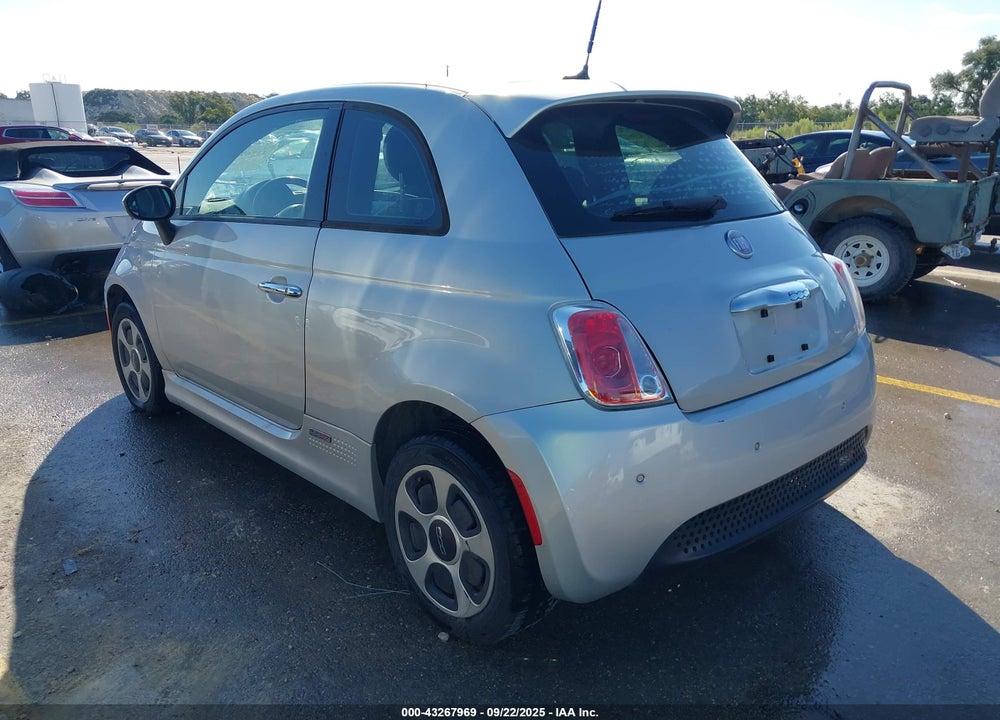 2014 FIAT 500E BATTERY ELECTRIC VIN: 3C3CFFGE7ET266744