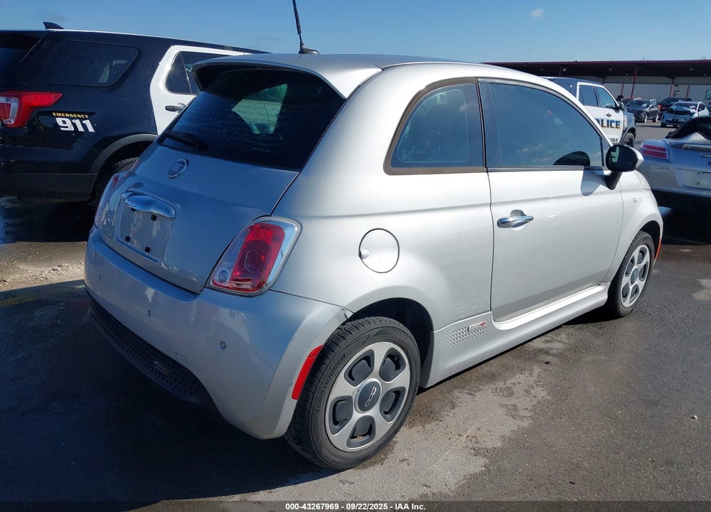 2014 FIAT 500E BATTERY ELECTRIC VIN: 3C3CFFGE7ET266744