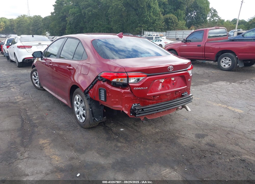 2025 TOYOTA COROLLA VIN: 5YFB4MDE0SP318056