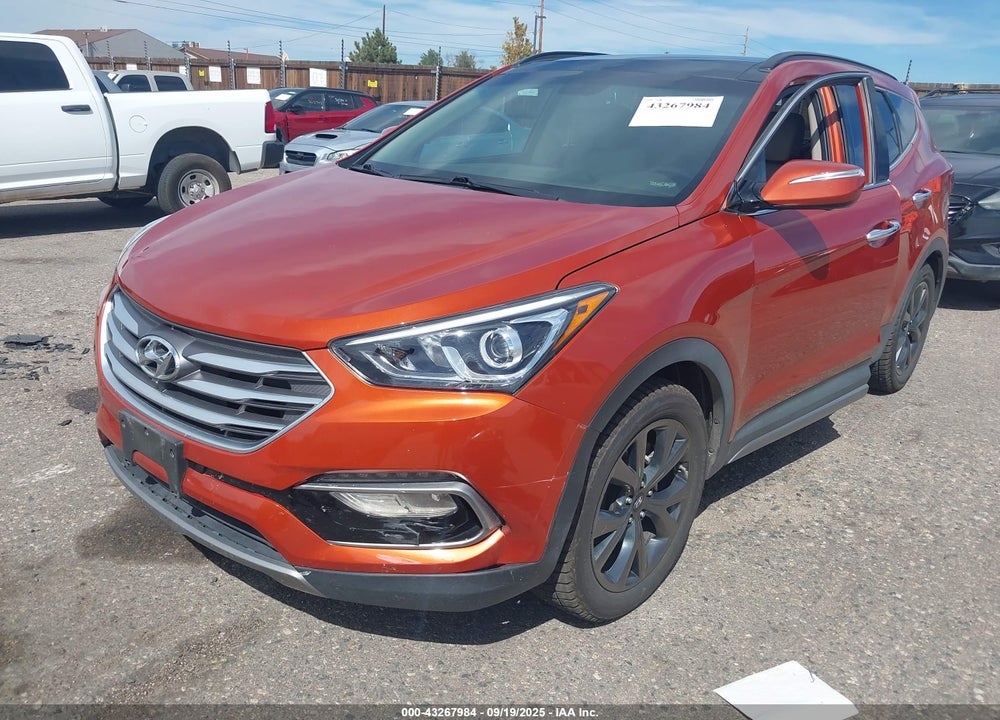 2017 HYUNDAI SANTA FE VIN: 5XYZWDLA1HG445094