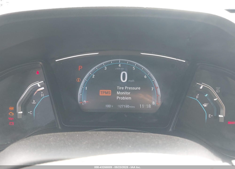 2019 HONDA CIVIC VIN: 2HGFC2F64KH553985