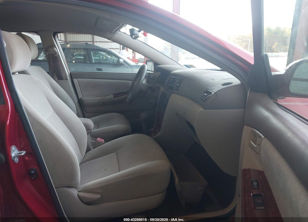 2007 TOYOTA COROLLA LE VIN: 2T1BR32E37C786661