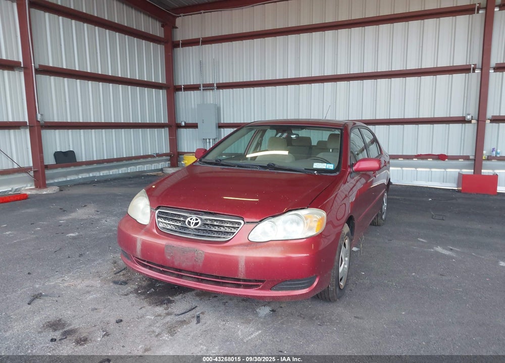 2007 TOYOTA COROLLA LE VIN: 2T1BR32E37C786661