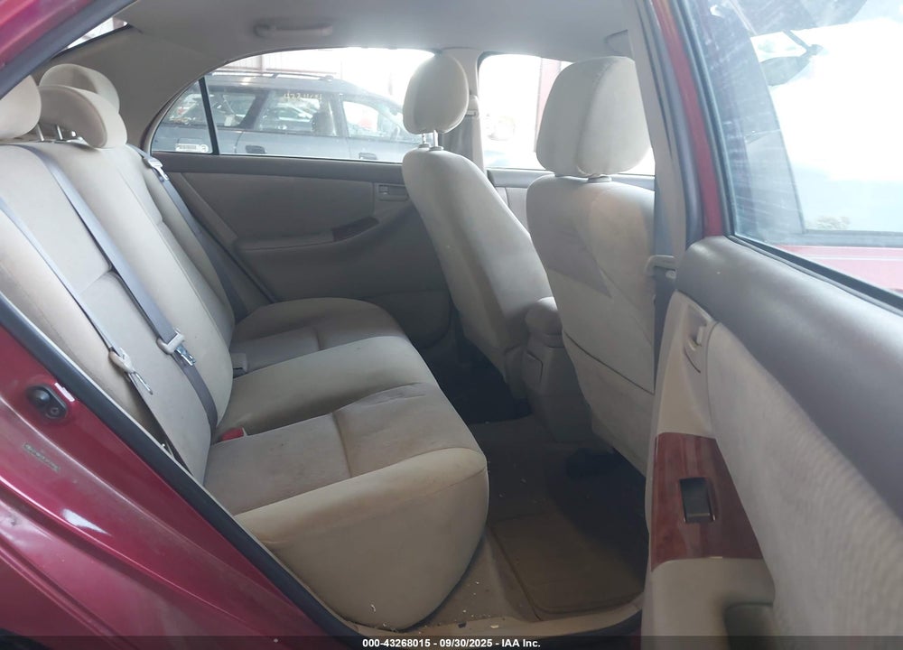 2007 TOYOTA COROLLA LE VIN: 2T1BR32E37C786661