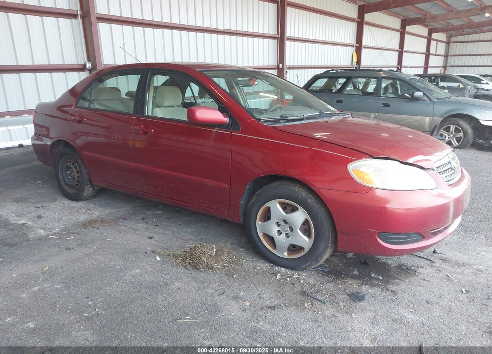 2007 TOYOTA COROLLA LE VIN: 2T1BR32E37C786661