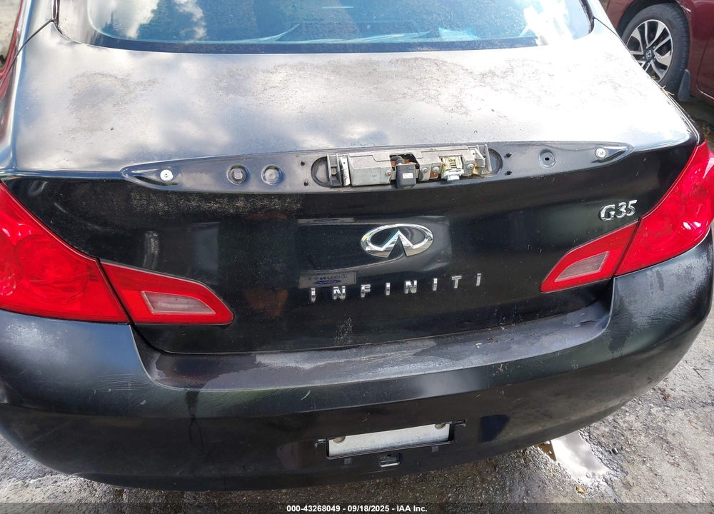 2008 INFINITI G35 JOURNEY VIN: JNKBV61E68M226893