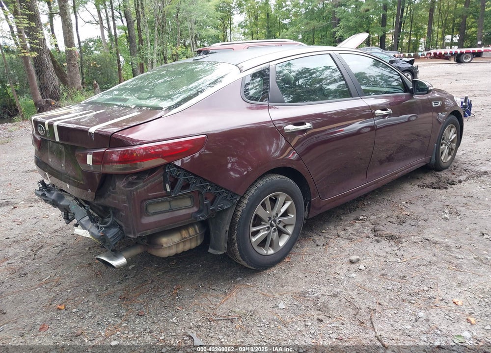 2016 KIA OPTIMA VIN: 5XXGT4L19GG033699