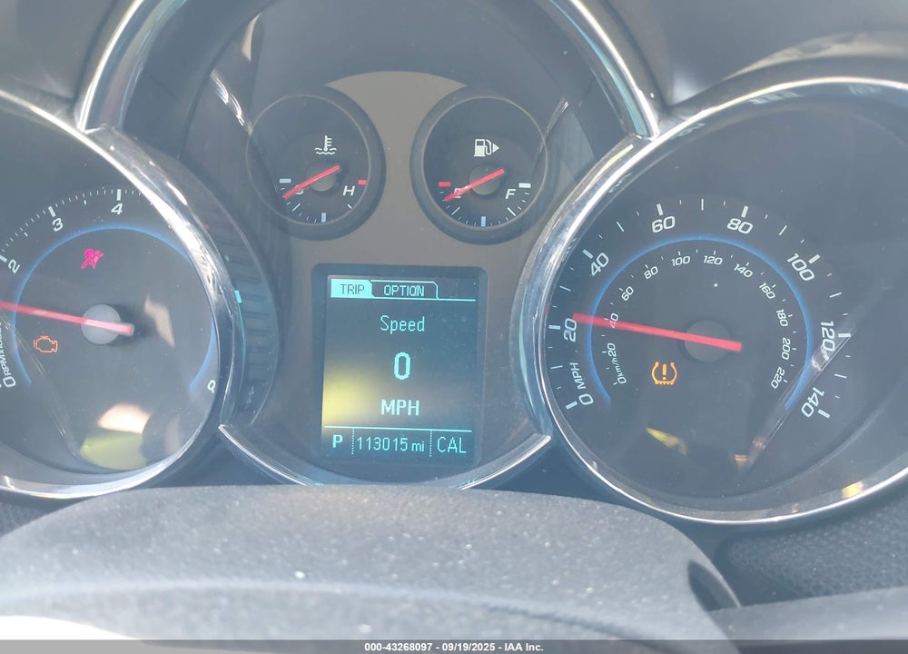 2013 CHEVROLET CRUZE 1LT AUTO VIN: 1G1PC5SB5D7251376