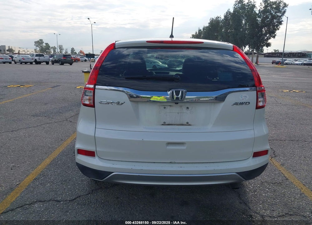 2015 HONDA CR-V EX VIN: 5J6RM4H5XFL107514