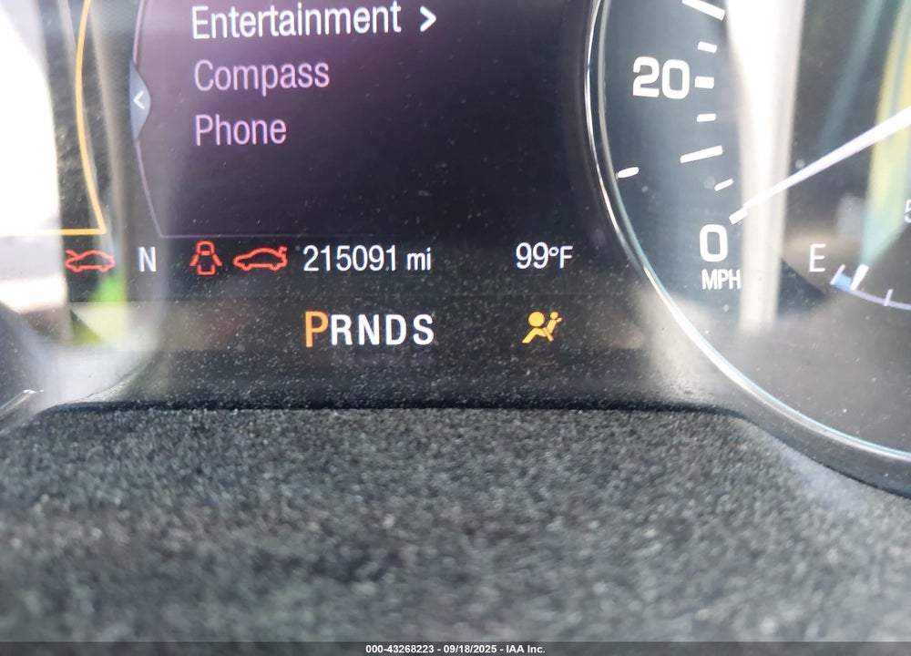 2013 LINCOLN MKZ VIN: 3LN6L2G93DR808720