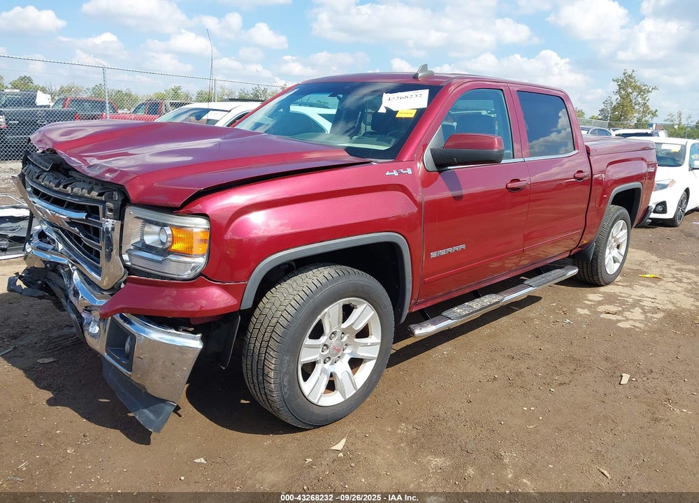 2015 GMC SIERRA 1500 SLE VIN: 3GTU2UEC2FG179538