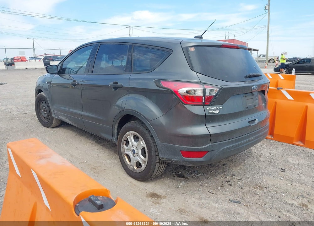 2017 FORD ESCAPE S VIN: 1FMCU0F74HUA75497