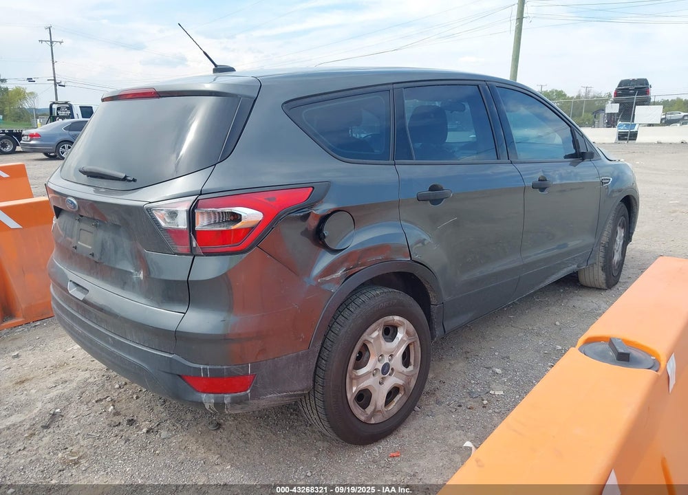 2017 FORD ESCAPE S VIN: 1FMCU0F74HUA75497