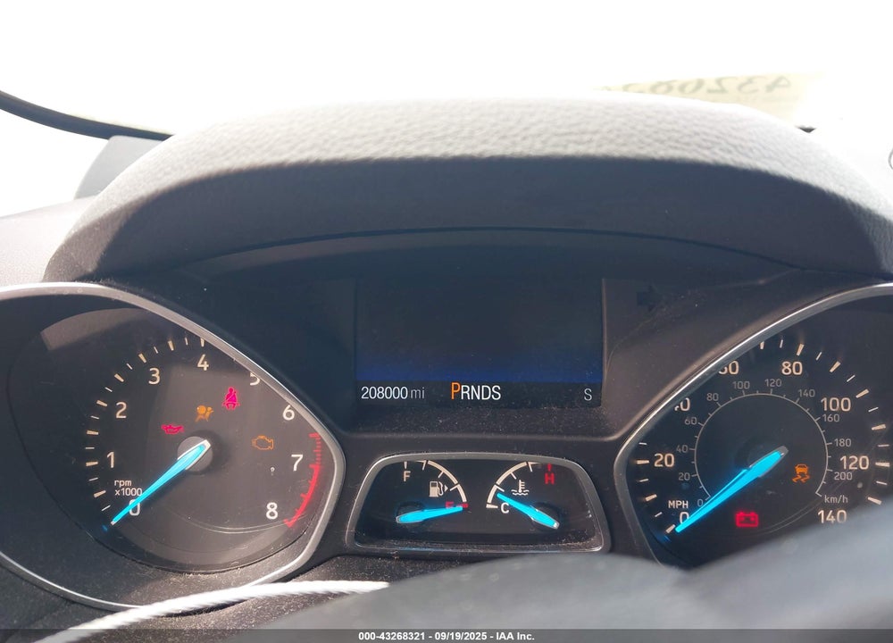 2017 FORD ESCAPE S VIN: 1FMCU0F74HUA75497