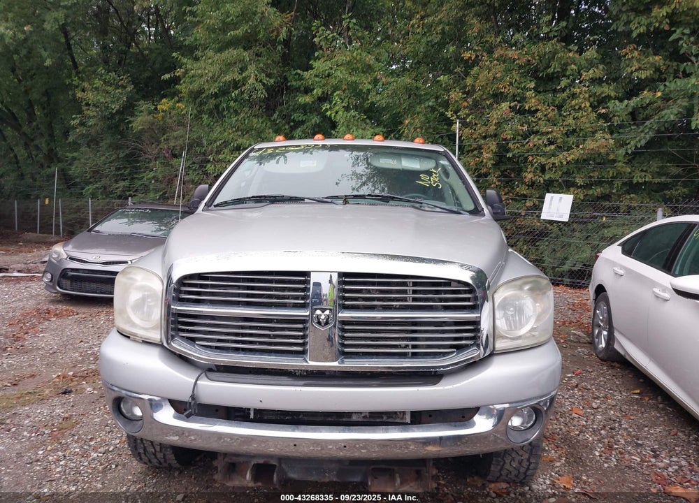 2008 DODGE RAM 2500 VIN: 3D7KS28A68G186863