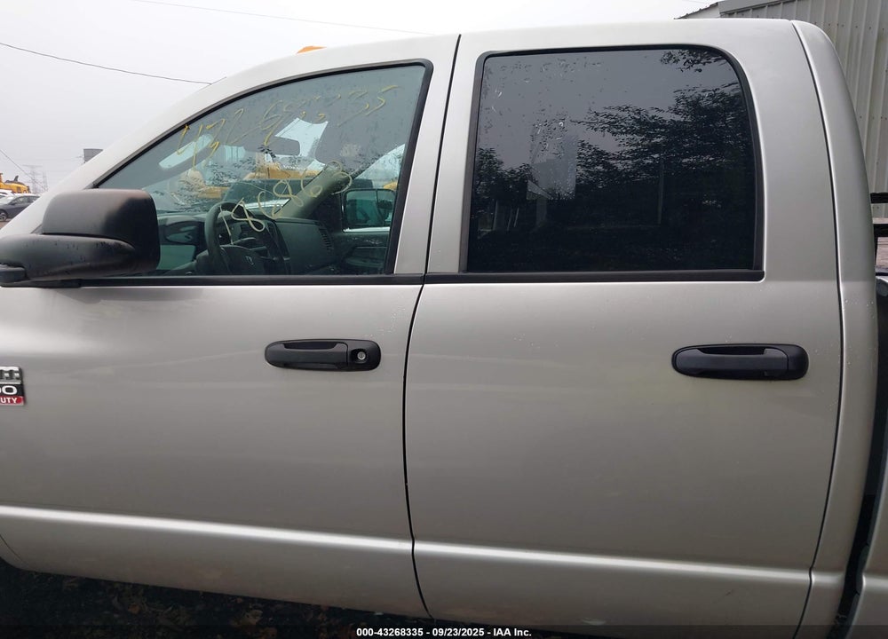 2008 DODGE RAM 2500 VIN: 3D7KS28A68G186863