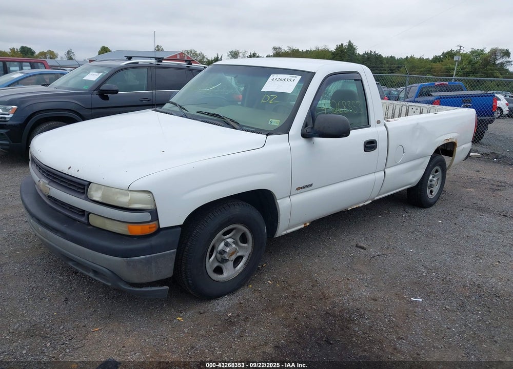 2000 CHEVROLET SILVERADO 1500 VIN: 1GCEC14W8YZ337492