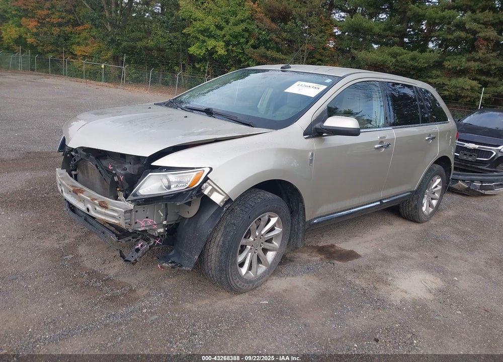 2011 LINCOLN MKX VIN: 2LMDJ8JK9BBJ18269