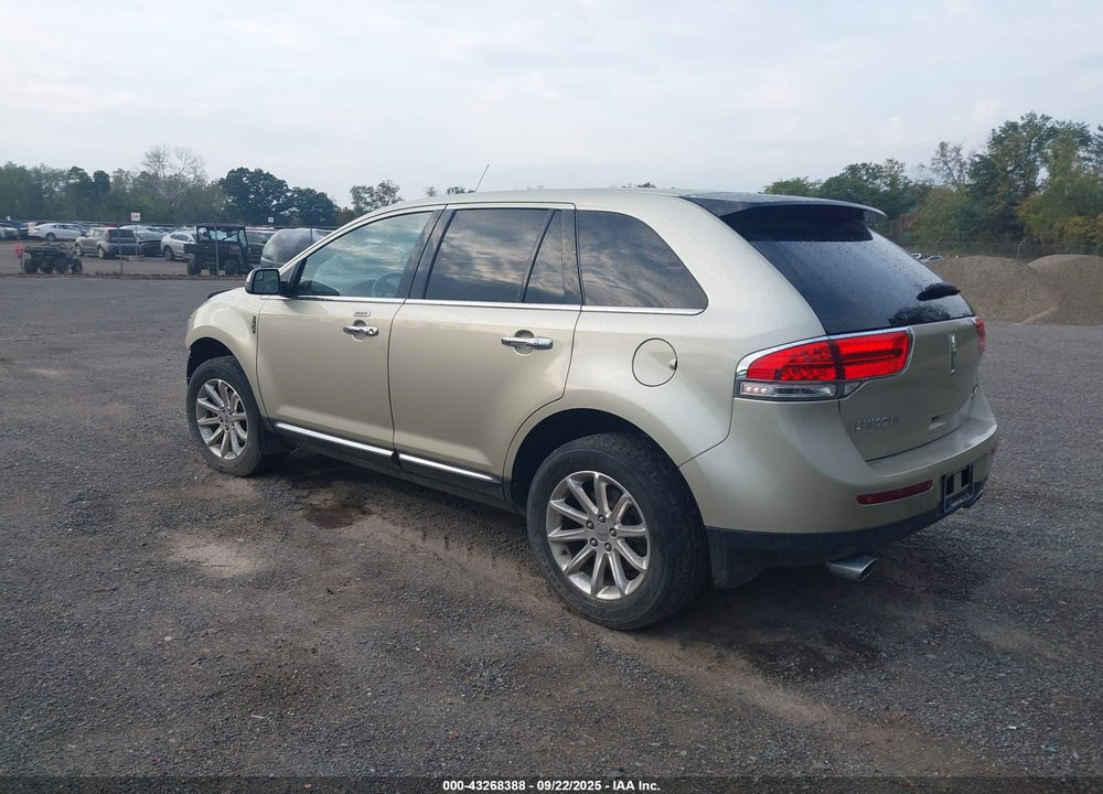 2011 LINCOLN MKX VIN: 2LMDJ8JK9BBJ18269