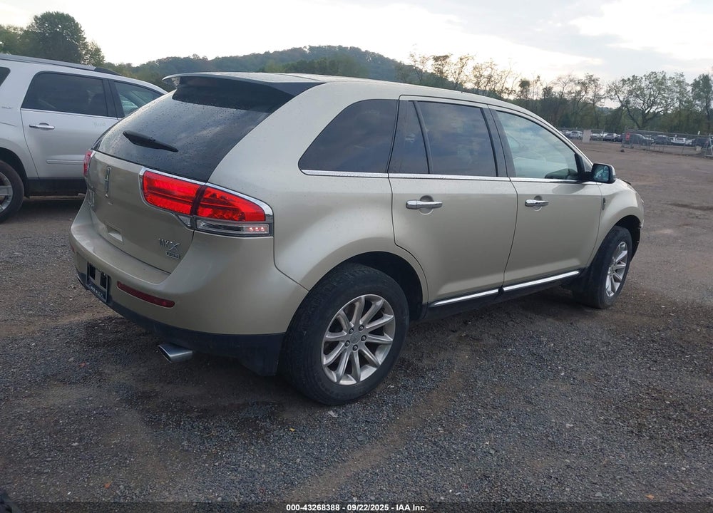 2011 LINCOLN MKX VIN: 2LMDJ8JK9BBJ18269