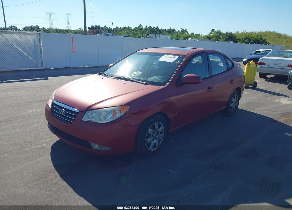 2007 HYUNDAI ELANTRA GLS/LIMITED/SE VIN: KMHDU46D57U133648