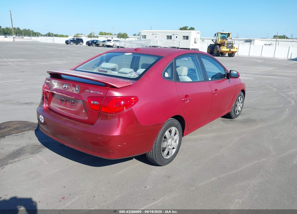 2007 HYUNDAI ELANTRA GLS/LIMITED/SE VIN: KMHDU46D57U133648