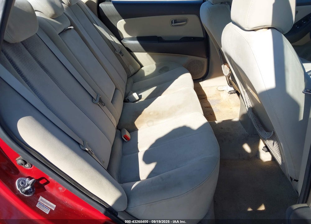2007 HYUNDAI ELANTRA GLS/LIMITED/SE VIN: KMHDU46D57U133648