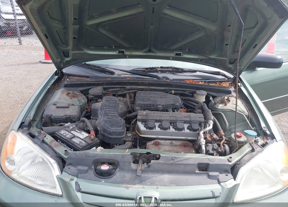 2003 HONDA CIVIC LX VIN: 1HGES16533L024452