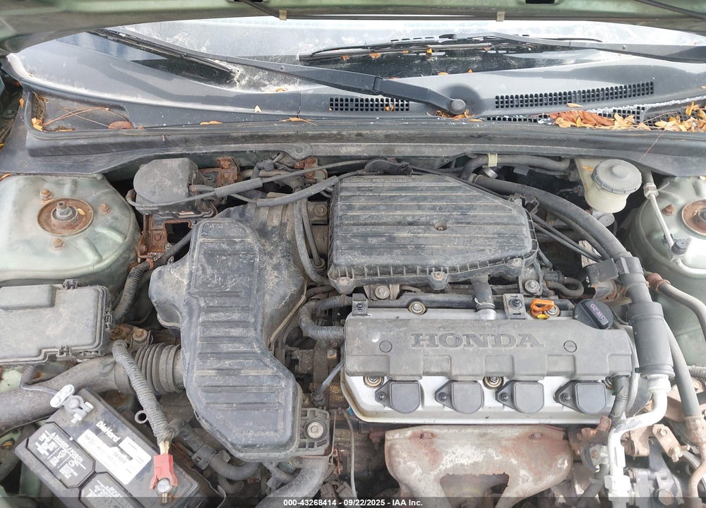2003 HONDA CIVIC LX VIN: 1HGES16533L024452