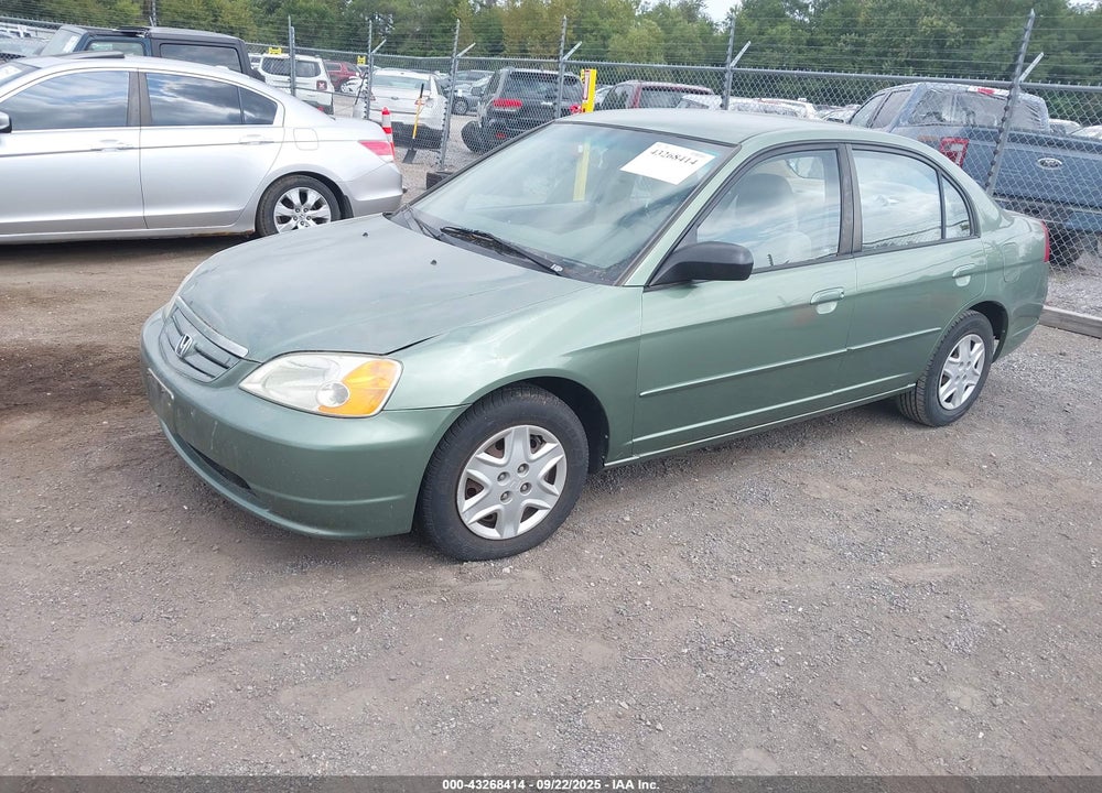 2003 HONDA CIVIC LX VIN: 1HGES16533L024452