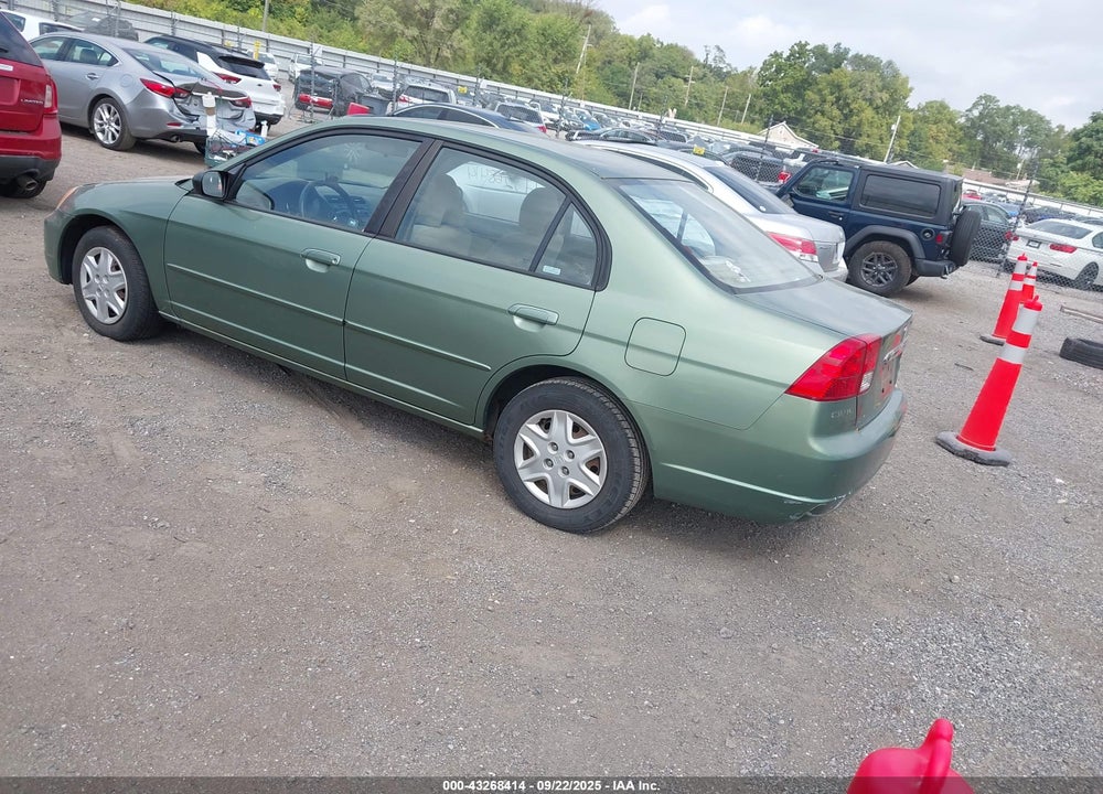 2003 HONDA CIVIC LX VIN: 1HGES16533L024452