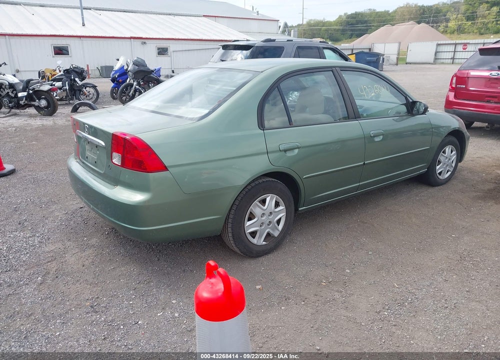 2003 HONDA CIVIC LX VIN: 1HGES16533L024452