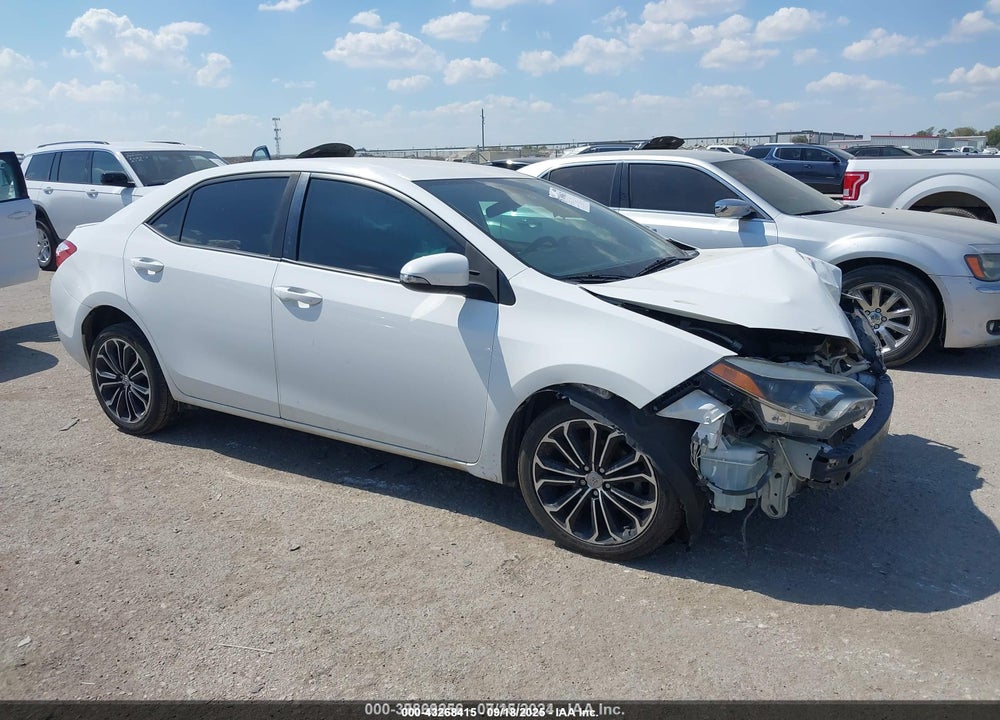 2014 TOYOTA COROLLA S PLUS VIN: 2T1BURHE8EC089010