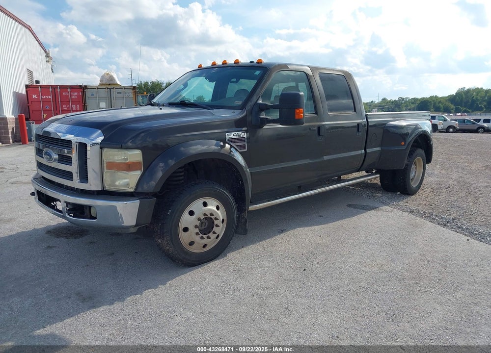 2008 FORD F-450 LARIAT VIN: 1FTXW43R38EA55992