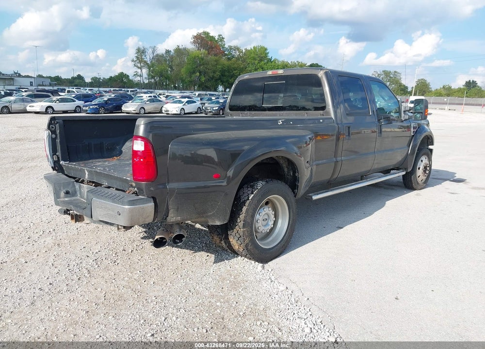 2008 FORD F-450 LARIAT VIN: 1FTXW43R38EA55992