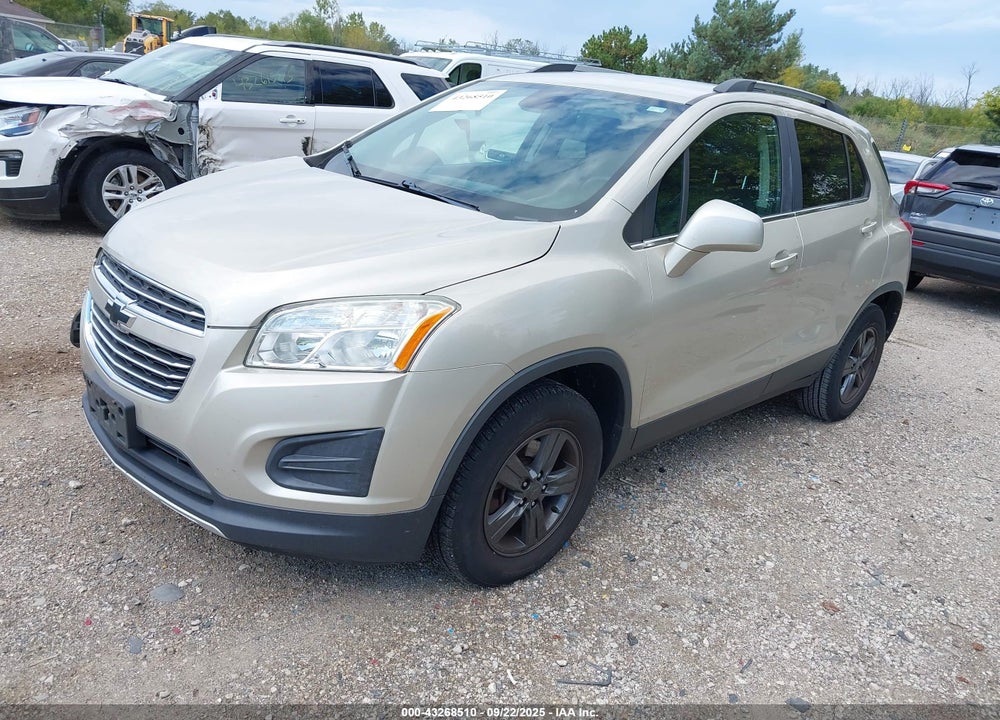 2016 CHEVROLET TRAX VIN: 3GNCJPSB6GL142889
