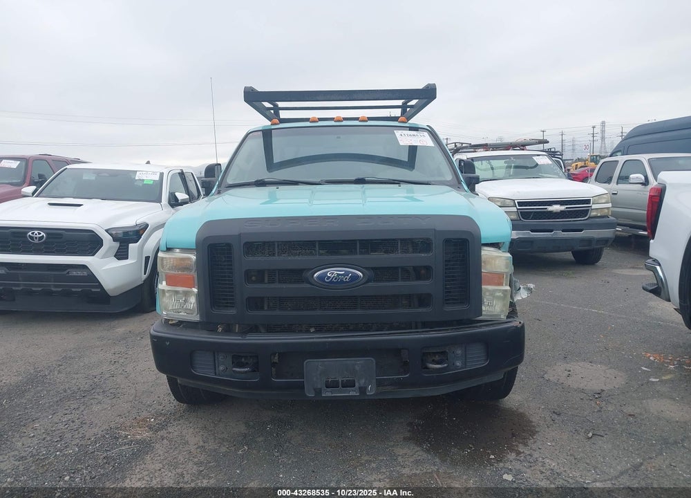 2008 FORD F-350 CHASSIS VIN: 1FDWX34538EA19357