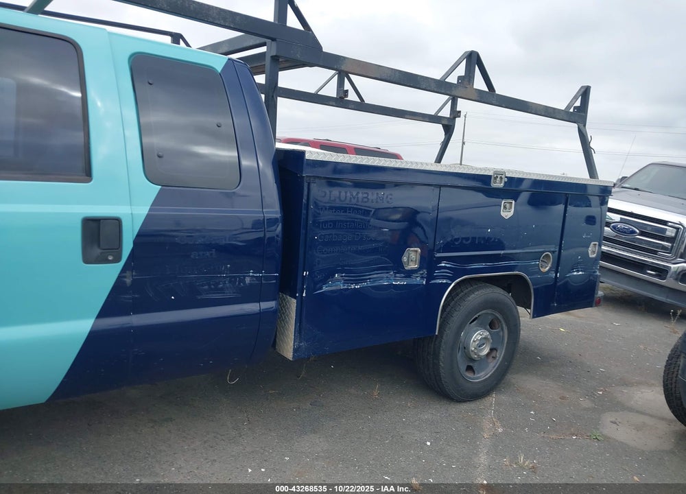 2008 FORD F-350 CHASSIS VIN: 1FDWX34538EA19357