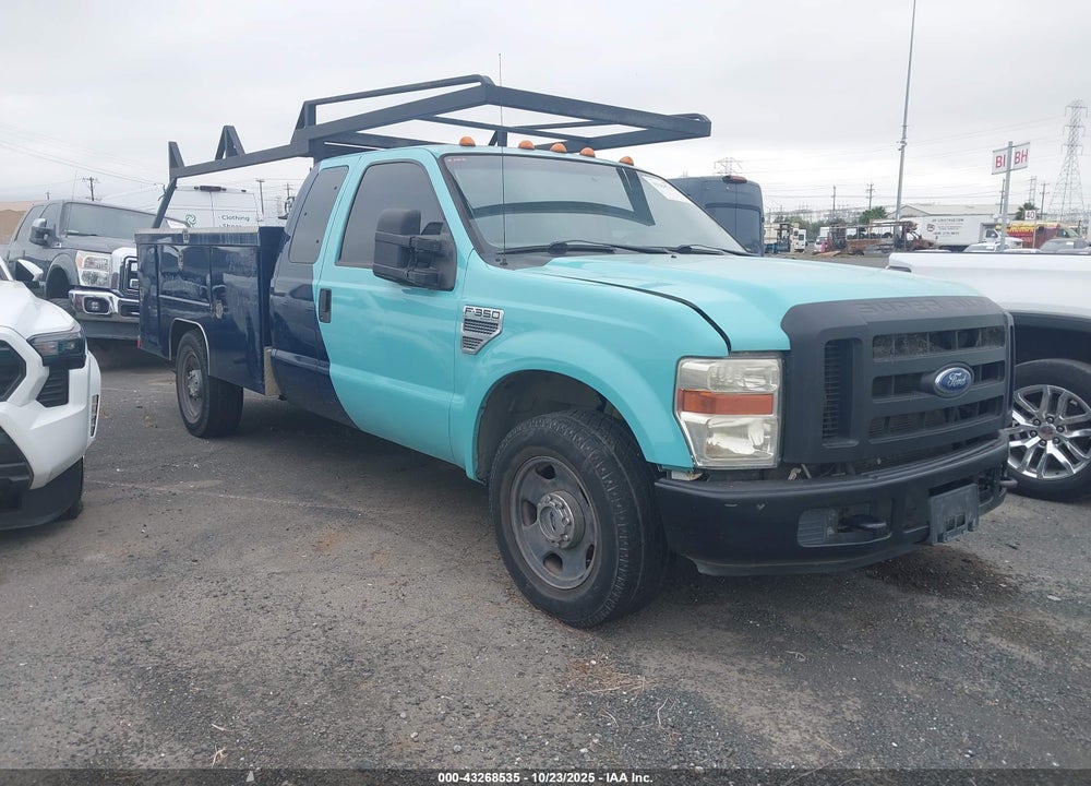 2008 FORD F-350 CHASSIS VIN: 1FDWX34538EA19357