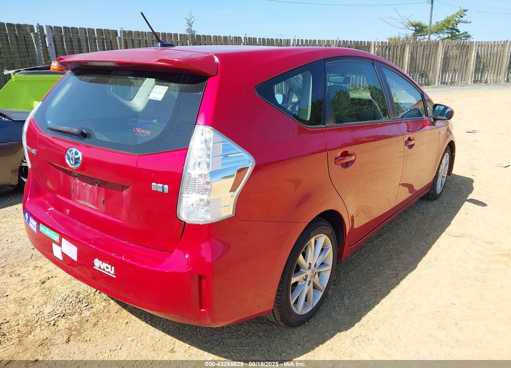 2012 TOYOTA PRIUS V VIN: JTDZN3EU7C3036776