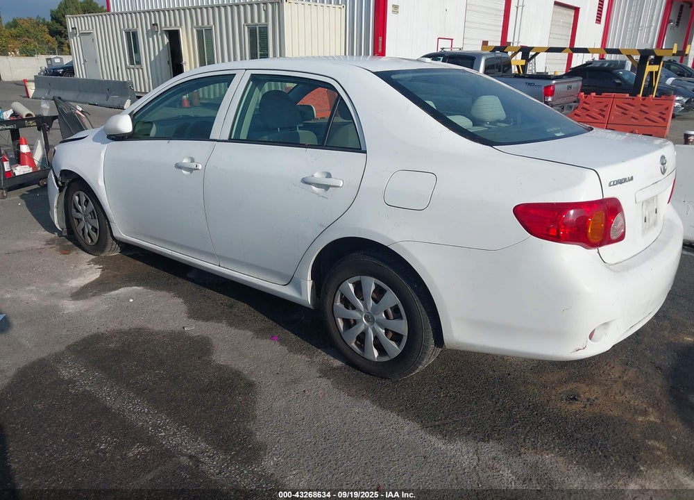 2009 TOYOTA COROLLA LE VIN: 2T1BU40EX9C186875