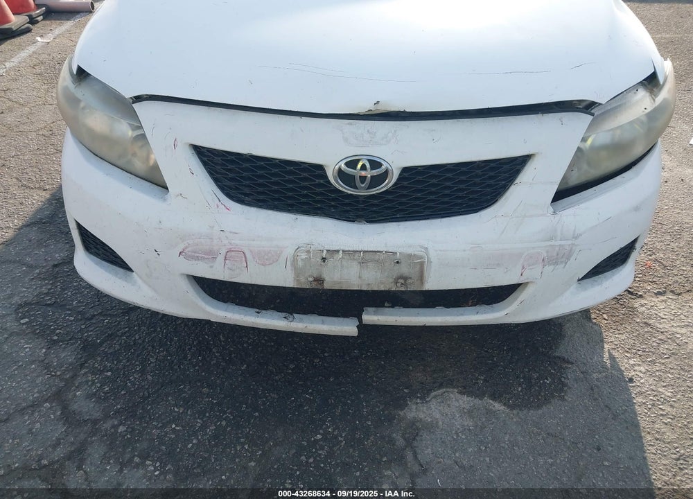 2009 TOYOTA COROLLA LE VIN: 2T1BU40EX9C186875
