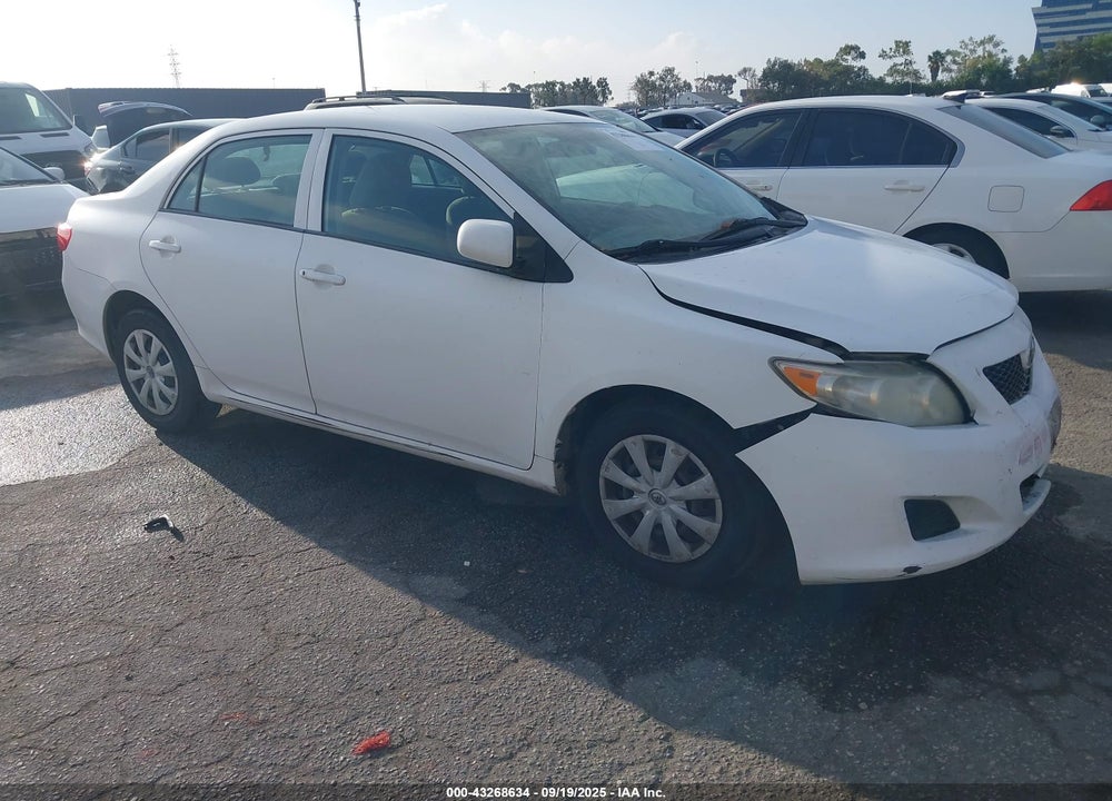 2009 TOYOTA COROLLA LE VIN: 2T1BU40EX9C186875