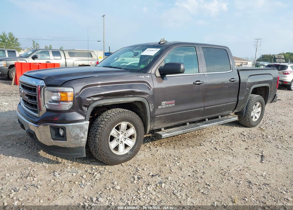 2015 GMC SIERRA 1500 SLE VIN: 3GTU2UEC5FG296708