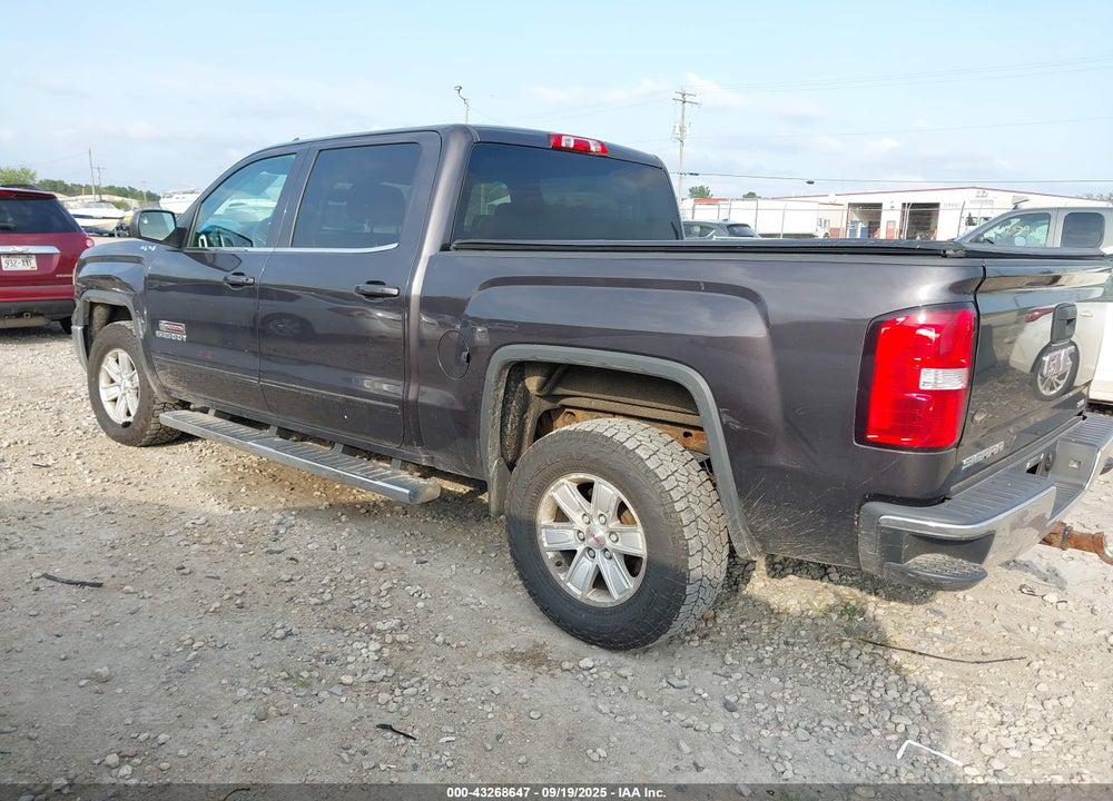 2015 GMC SIERRA 1500 SLE VIN: 3GTU2UEC5FG296708